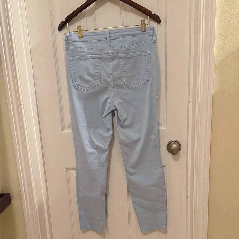 Buffalo David Bitton Women's Straight Leg Jeans in Light Blue - Picture 7 of 8